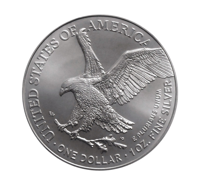 Срібна монета США 1$ 2024 Liberty – Шагаюча Свобода, 1 унція срібла 999,9
