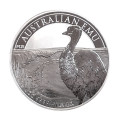 Серебряная инвестиционная монета «Эму» 1oz 2024 Австралия 999.9 