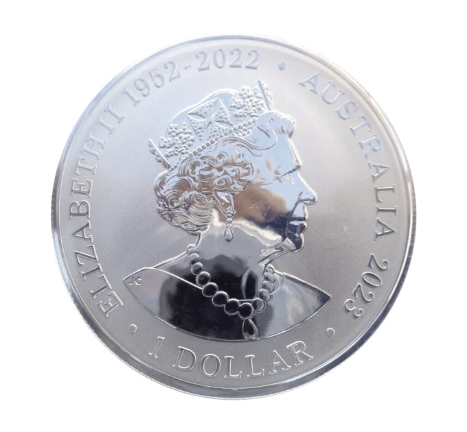 Серебряная инвестиционная монета «50 лет Сиднейского оперного театра 1$» 1oz 2023 999 