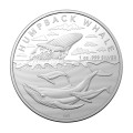 Инвестиционная серебряная монета «Горбатый кит» 1$ Австралия 1oz 2023 999