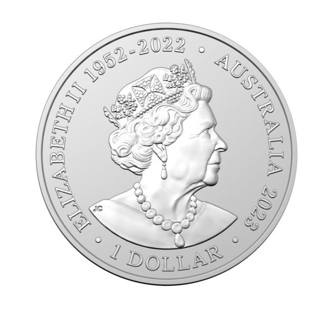 Инвестиционная серебряная монета «Горбатый кит» 1$ Австралия 1oz 2023 999