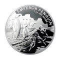 Серебряная инвестиционная монета 1$ «Императорский пингвин» 1oz 2023 Австралия 999