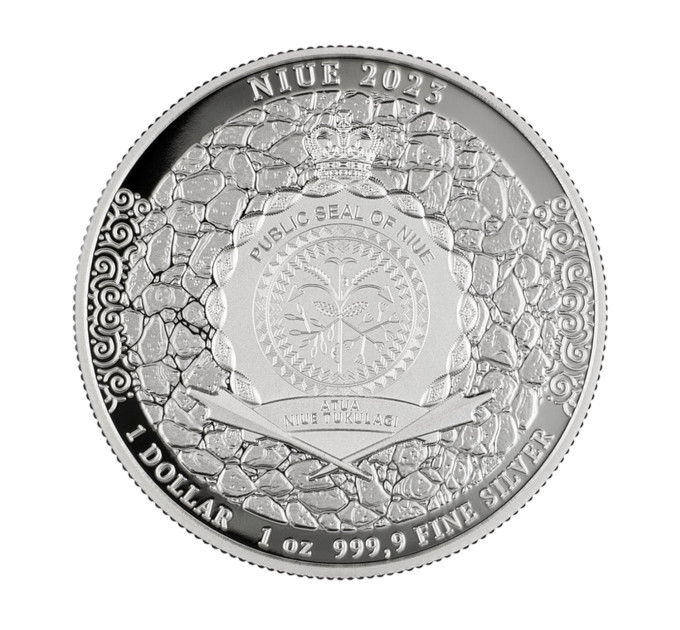Серебряная инвестиционная монета 1$ «Ведьмак: Последнее желание» 1oz 2023 999 