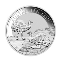 Серебряная монета Australian Emu 1oz 2020