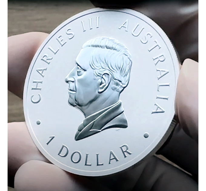 Срібна монета Коала 1oz 1$ 2024 
