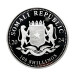 Серебряная монета Сомалийский слон 1oz 100 SOS 2024