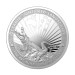 Серебряная монета Неприрученный Крокодил 1oz 2024 Токелау 5$ 