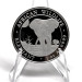 Серебряная монета 2025 African Wildlife Elephant 1 унция Слон Сомали 100 шиллингов