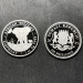 Серебряная монета 2025 African Wildlife Elephant 1 унция Слон Сомали 100 шиллингов
