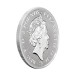 Серебряная монета 1 oz Святой Георгий и Дракон 2021 Британия 