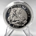 Серебряная монета 1 oz Святой Георгий и Дракон 2021 Британия 