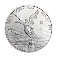 Серебряная монета 1oz Libertad 2024