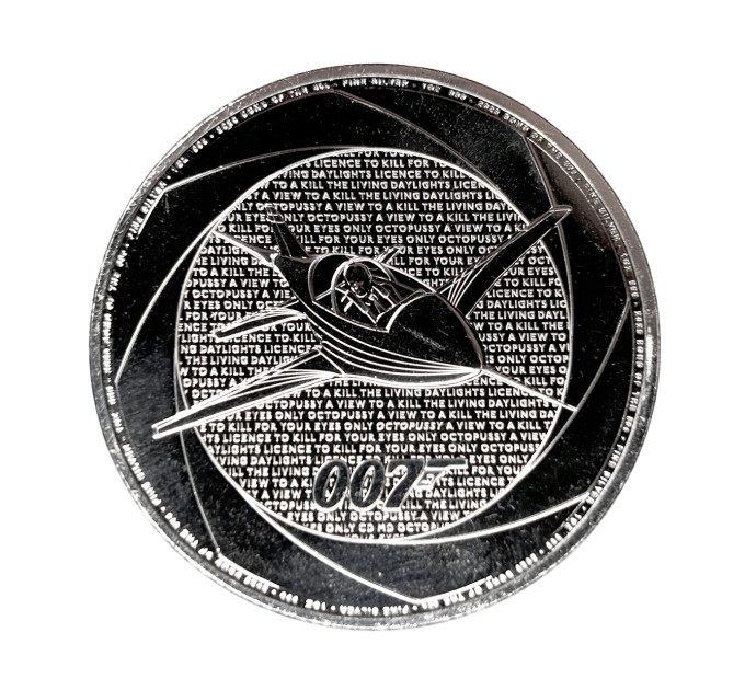 Серебряная монета 2£ «Bond of the 1980s» 1oz 2025 – инвестиции и коллекционирование