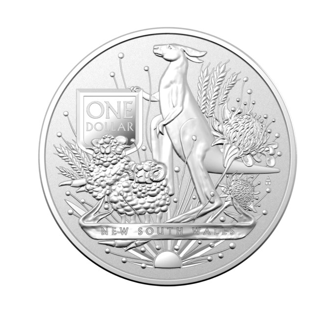 Серебряная монета $1 New South Wales 1oz 2022 – инвестиции и коллекционирование