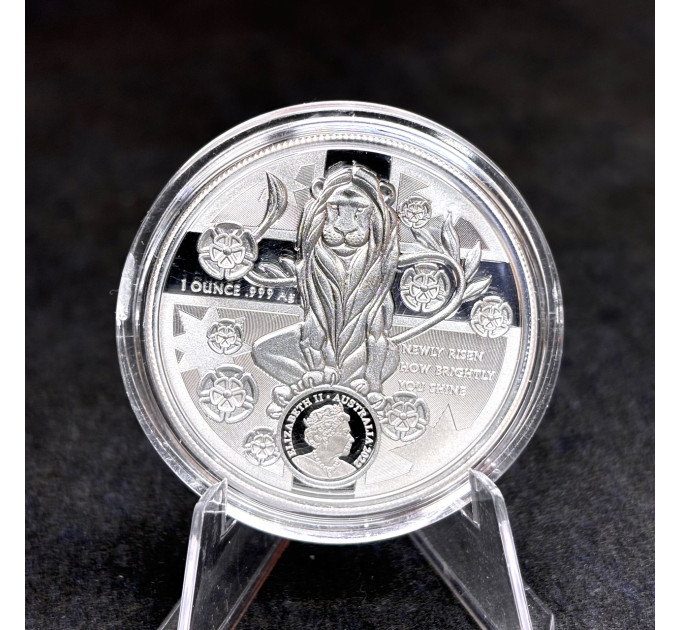 Серебряная монета $1 New South Wales 1oz 2022 – инвестиции и коллекционирование