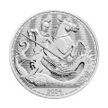 Серебряная монета 2£ Святой Георгий и Дракон 1oz 2024 – инвестиции и коллекционирование