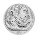 Серебряная монета 2£ Святой Георгий и Дракон 1oz 2024 – инвестиции и коллекционирование