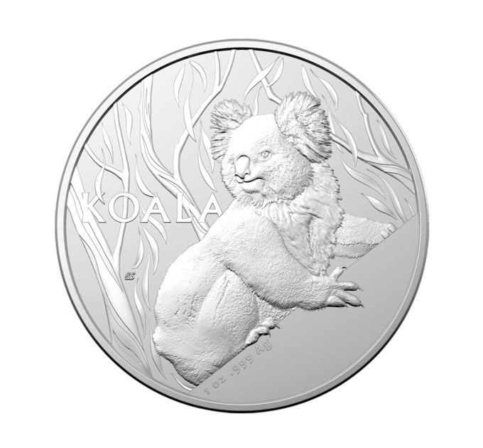 Серебряная монета Австралии «Коала» 2024 $1 - 31,1 г – инвестиции и коллекционирование
