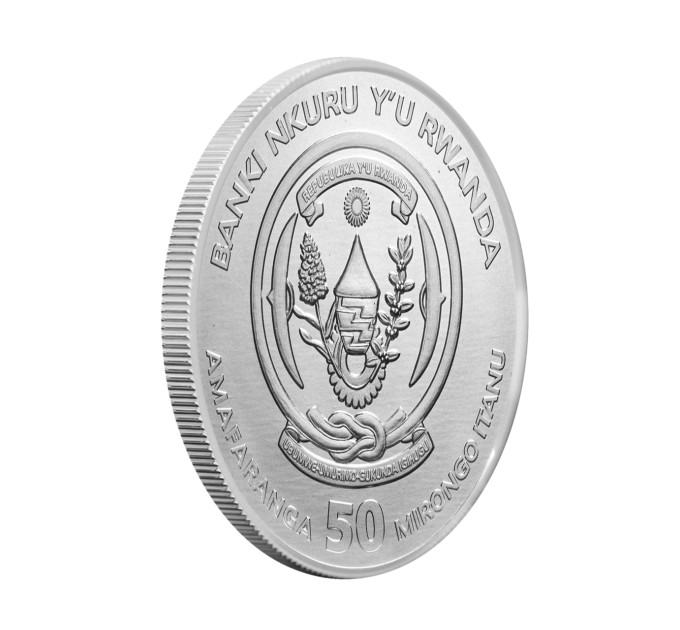 Серебряная монета ₣50 Руанды «Год Змеи» 1oz 2025 – инвестиции и коллекционирование