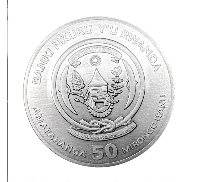 Серебряная монета ₣50 Руанды «Год Змеи» 1oz 2025 – инвестиции и коллекционирование