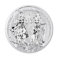 Серебряная монета «Аллегории: Галлия и Германия» 2023 1oz