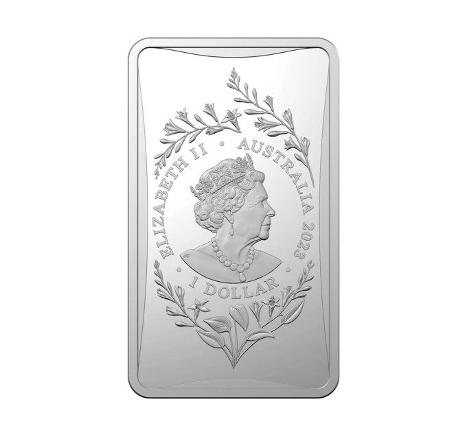Серебряный слиток $1 Австралия «Год Кролика» 1/2 oz 2023 – инвестиции и коллекционирование