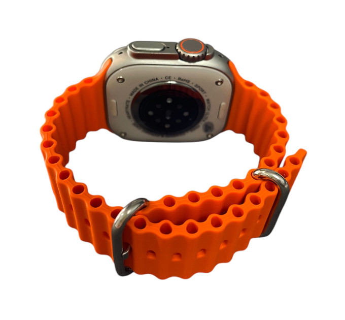 S8 Ultra Lite Smart Watch – яркие смарт-часы с оранжевым ремешком