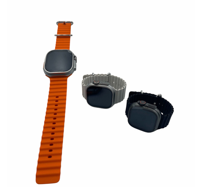 S8 Ultra Lite Smart Watch – яркие смарт-часы с оранжевым ремешком