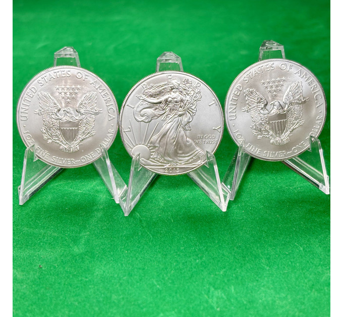 Серебряная монета 1$ Орел Liberty США 1oz 2013 года