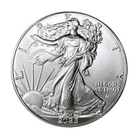 Серебряная монета 1$ США Орёл Liberty 1oz 2025