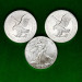 Серебряная монета 1$ Орёл Liberty 1oz 2025 года США
