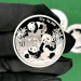 Серебряная монета 10¥ Китайская Панда 30г 2025