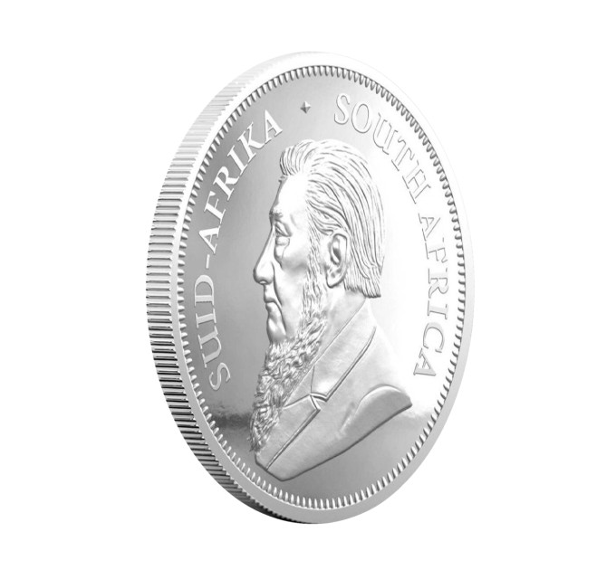 Серебряная монета 1 Ранд Крюгерранд 1oz 2025 Южная Африка