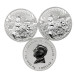 Инвестиционная серебряная монета $1 Quokka 1oz 2024 Австралия