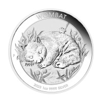 Серебряная монета $1 Wombat 1oz 2023