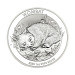 Инвестиционная серебряная монета $1 Wombat 1oz 2023