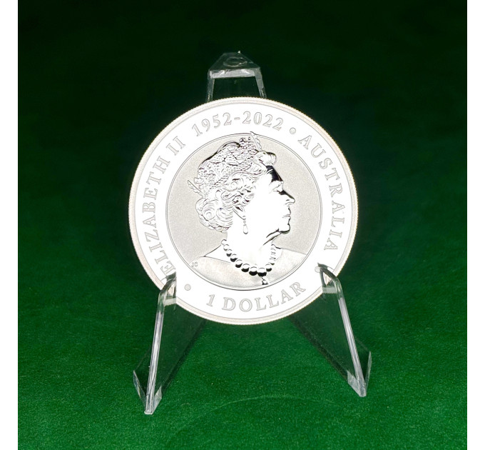 Инвестиционная серебряная монета $1 Wombat 1oz 2023