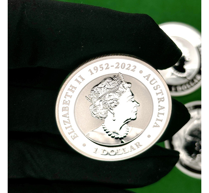 Инвестиционная серебряная монета $1 Wombat 1oz 2023