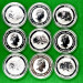 Инвестиционная серебряная монета $1 Wombat 1oz 2023