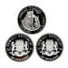 Инвестиционная серебряная монета S100 African Leopard 1oz 2024 Сомали