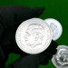 Серебряная монета £1 «Уна и Лев» 2023 года, 1 унция 