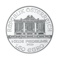 Серебряная монета 1,5€ Венская Филармония 2025