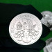 Серебряная монета 1,5€ Венская Филармония 2025, 1 унция, 999 пробы