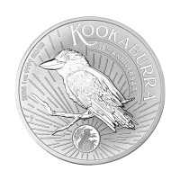 Серебряная монета 1$ Кукабарра 2025 Австралия