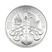 Серебряная монета 1,5€ Венская Филармония 2014  Австрия