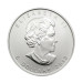 Серебряная инвестиционная монета 5$ Кленовый Лист 2012 года, Канада, 1 унция