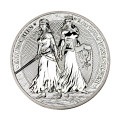 Серебряная коллекционная монета 5 mark «Аллегории – Польша и Германия» 2022