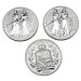 Серебряная коллекционная монета 5 mark «Аллегории – Польша и Германия» 2022