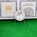 Серебряная коллекционная монета 5 mark «Аллегории – Польша и Германия» 2022
