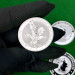 Серебряная инвестиционная монета $1 «Клинохвостый орёл» 2023  Австралия